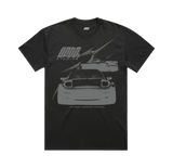 GFTD TWIN PULSE HEAVYWEIGHT BLACK T-SHIRT