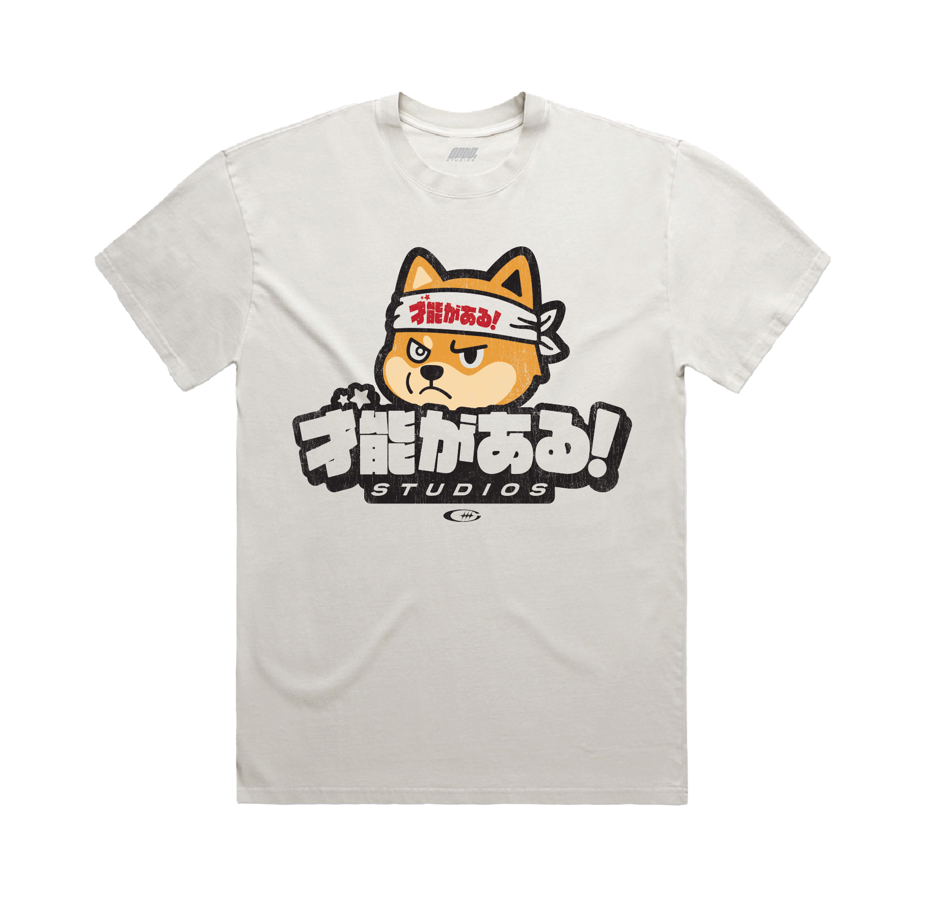 GFTD AKITA HEAVYWEIGHT BONE T-SHIRT