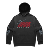 GFTD TRIBAL LINK HEAVYWEIGHT BLACK HOOD