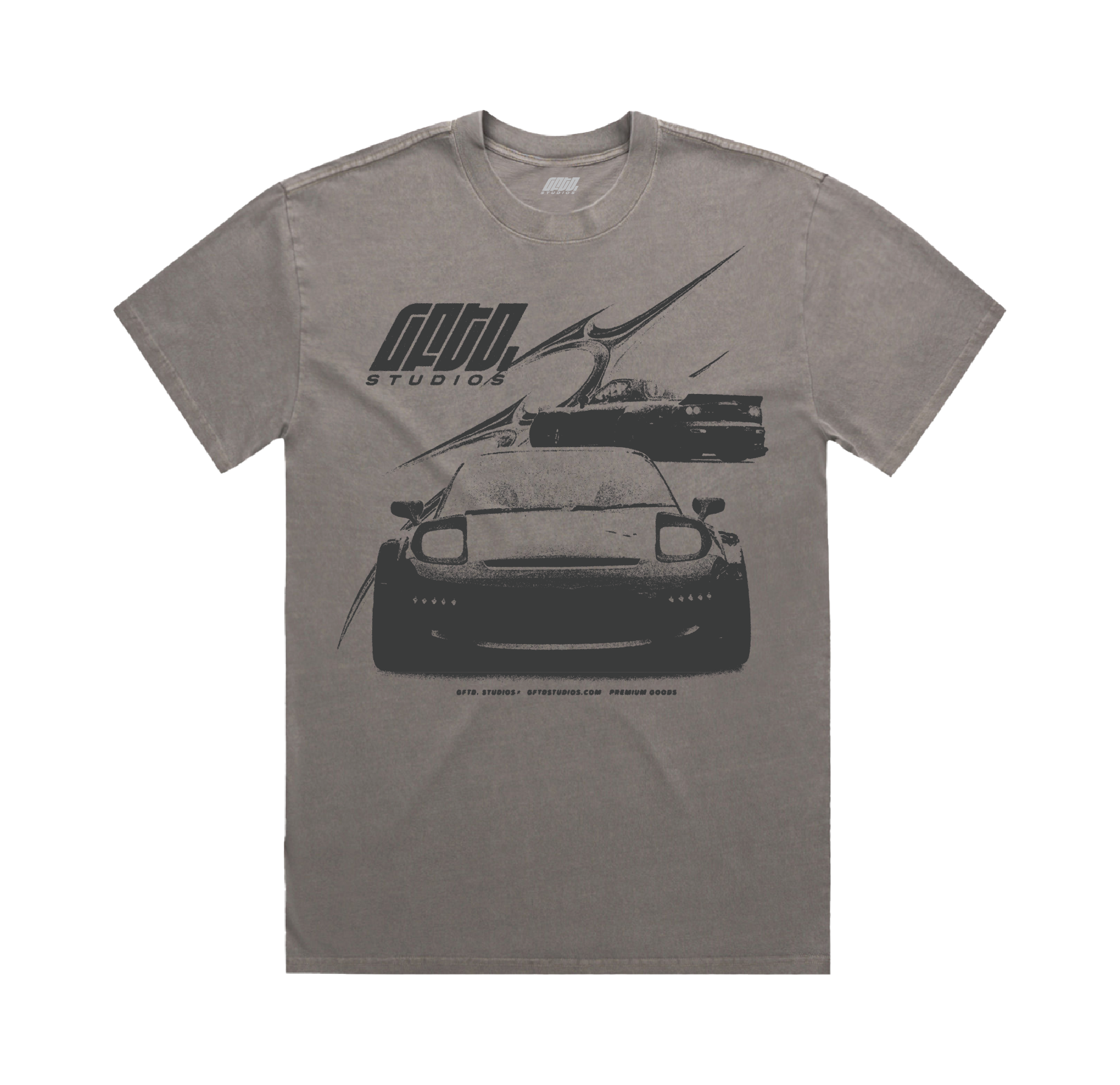 GFTD TWIN PULSE HEAVYWEIGHT GREY T-SHIRT